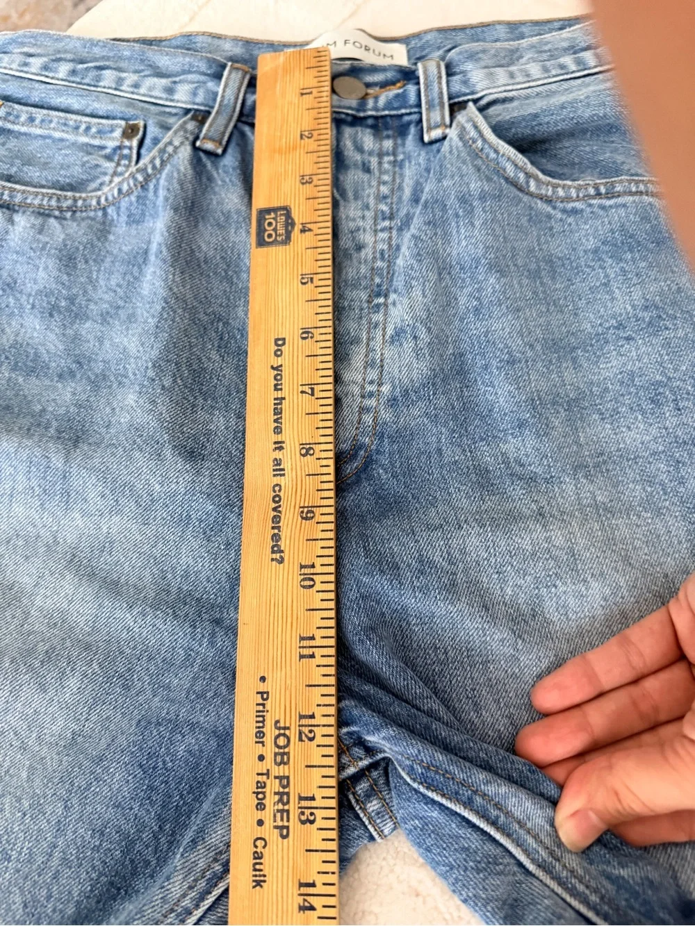 Denim Forum Joni Loose Long Short -